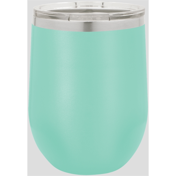 Teal color option for 12 Oz. Vacuum Insulated Stemless Wine Glass