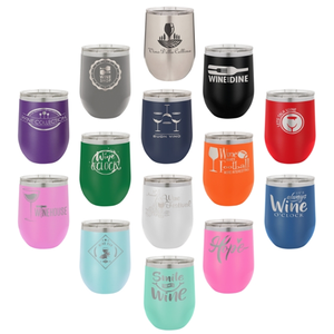 Photo of 12 Oz. Vacuum Insulated Stemless Wine Glass