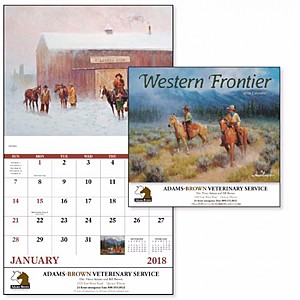 Photo of Western Frontier Stapled Calendar