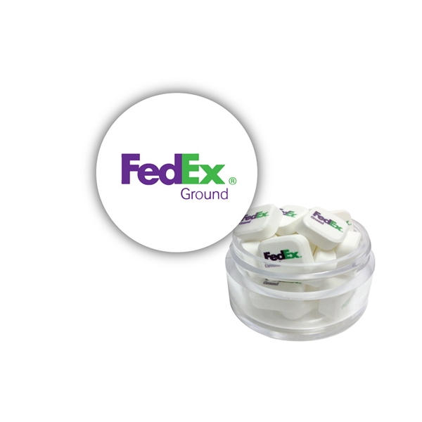 Clear color option for Twist Toppers With Printed Mints