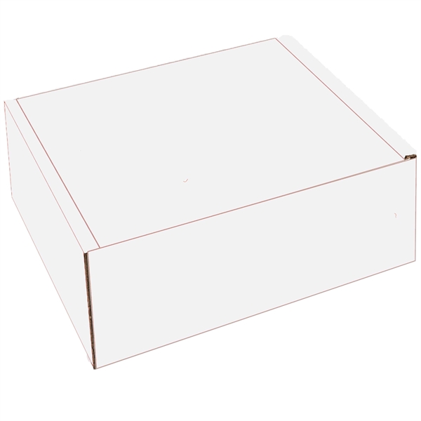 White color option for Custom E Flute Mailer Box 137
