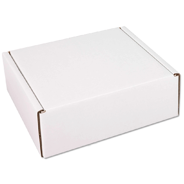 White color option for Custom E Flute Mailer Box 507