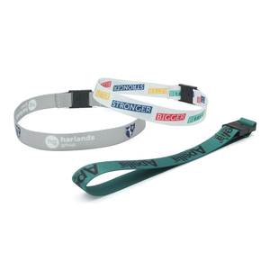 Photo of Full Color Dye Sublimation Printed Fabric Wrisband