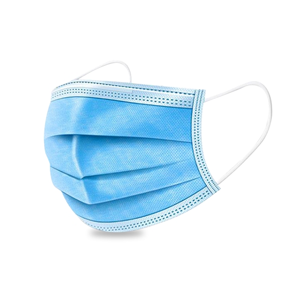 Light Blue color option for Disposable 3 Ply Medical Face Masks (Ships Today)