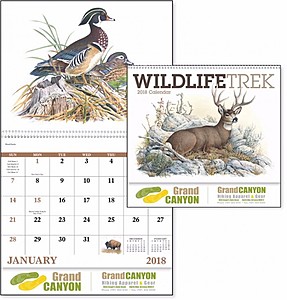 Photo of Wildlife Trek Spiral Calendar