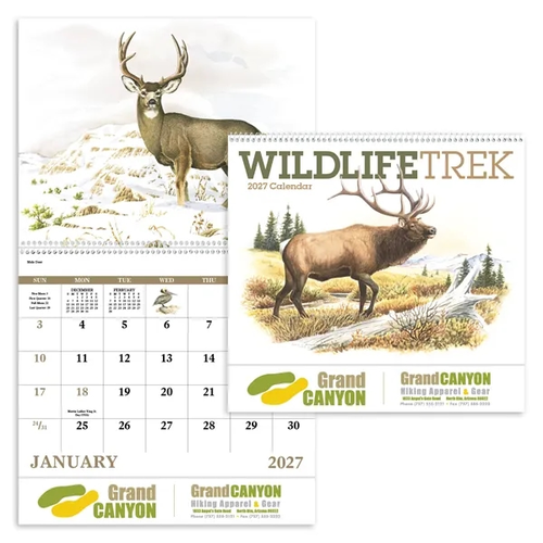 Main photo of Wildlife Trek Spiral Calendar