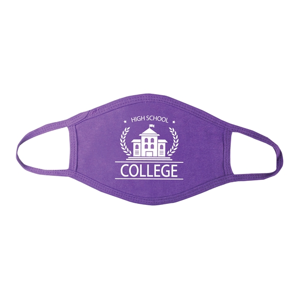 Purple color option for 100% Cotton Fabric Face Mask