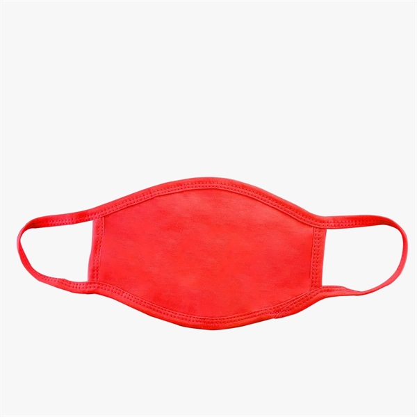 Red color option for 100% Cotton Fabric Face Mask