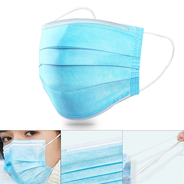 Light Blue color option for Disposable Face Mask (Ships Today)