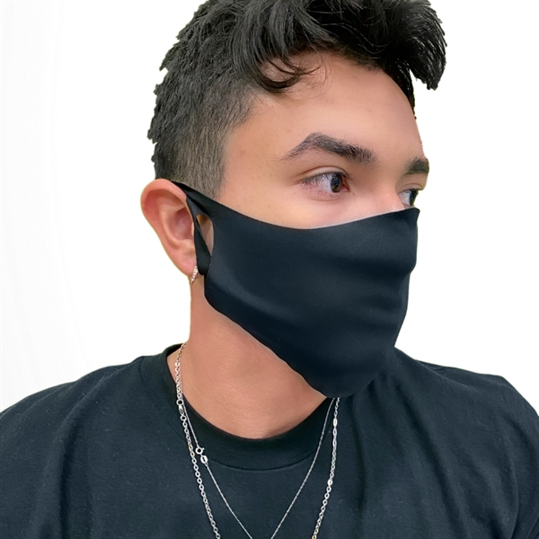 Black color option for Polyester Daily Face Cover