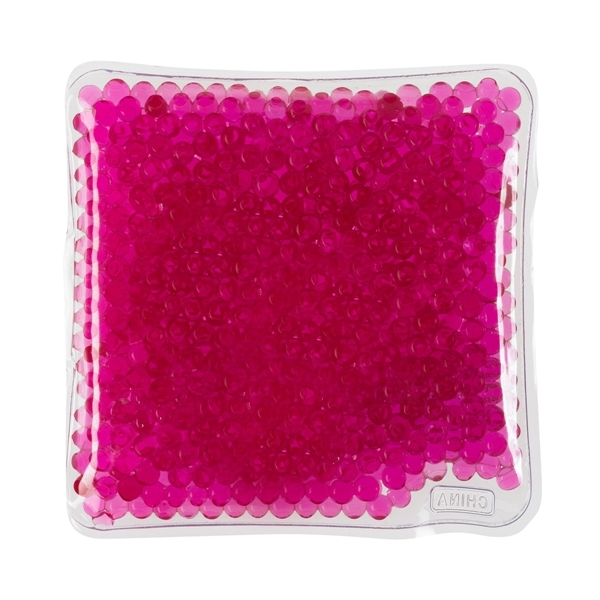 Pink color option for Hot And Cold Pack With Square Gel Beads