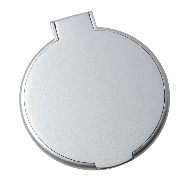 Silver color option for Handy Round Compact Mirror