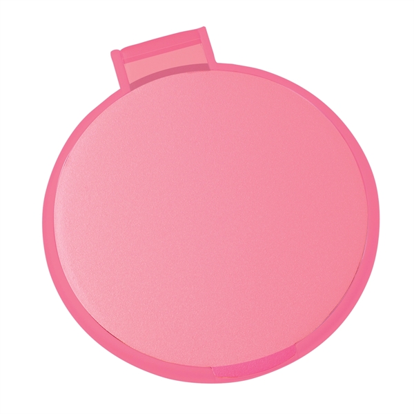 Translucent Pink color option for Handy Round Compact Mirror
