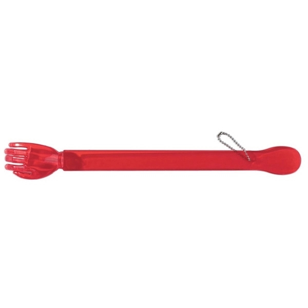 Translucent Red color option for Dual Purpose Back Scratcher