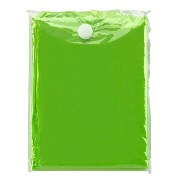 Green color option for Pvc Poncho (Disposable)