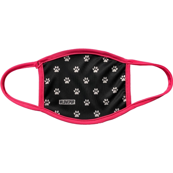 Pink color option for The 50/50 Cotton / Polyester Face Mask