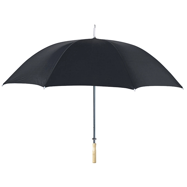 Black With Black color option for Nylon Made Arc Umbrella