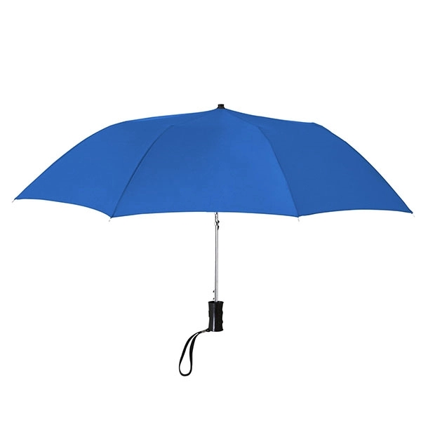 BLUE color option for 36" Telescopic Foldable Umbrella With Sleeves