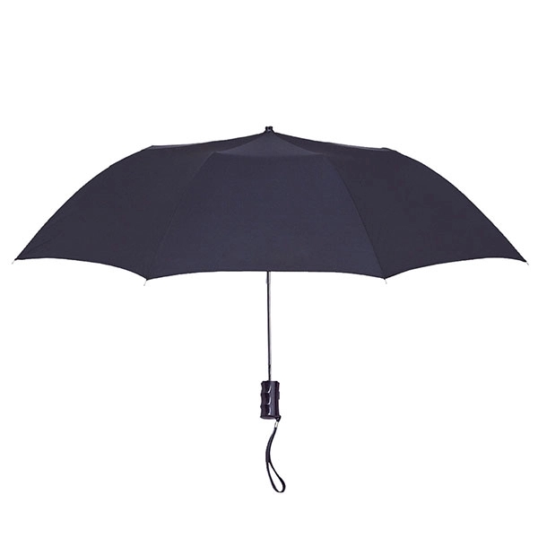 Black color option for 36" Telescopic Foldable Umbrella With Sleeves
