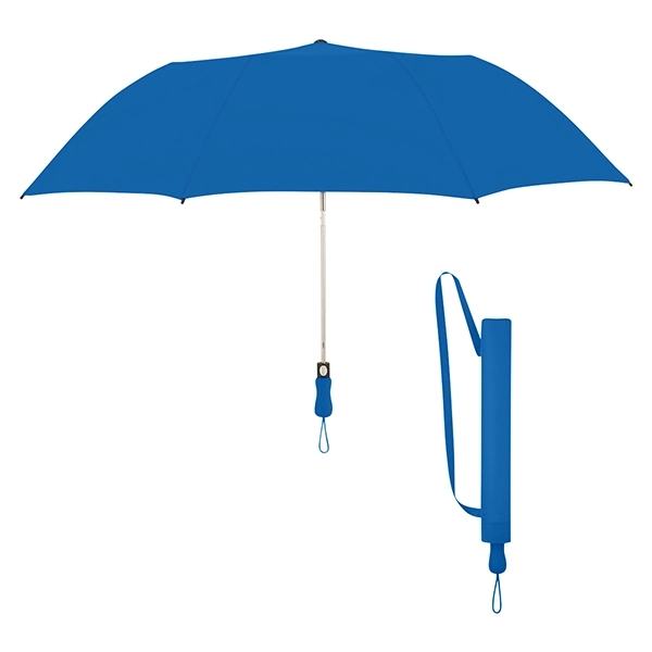 Royal Blue color option for 58" Automatic Telescopic Foldable Umbrella