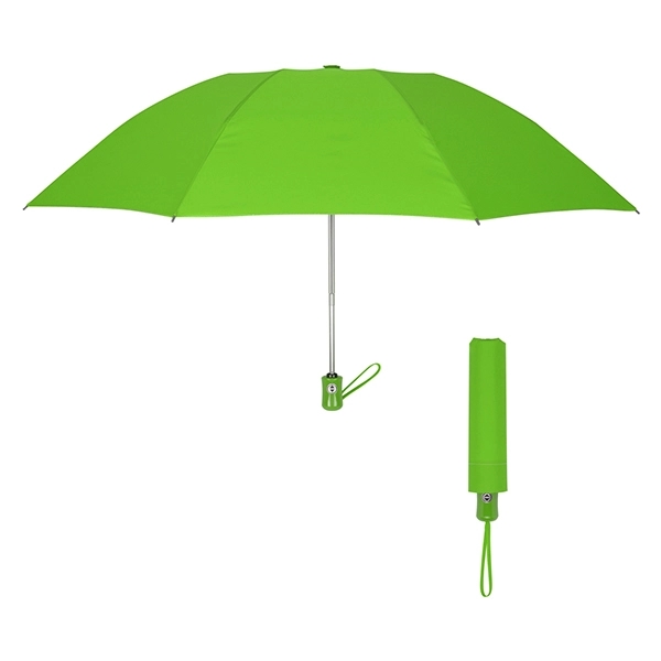 Lime Green color option for 44" Automatic Inverted Umbrella With Wrist Strap