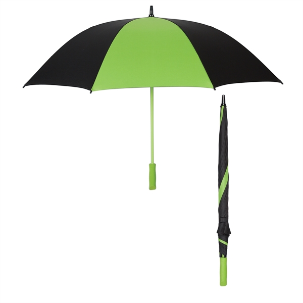 BLACK WITH LIME color option for Colorful 60" Arc Golf Umbrella