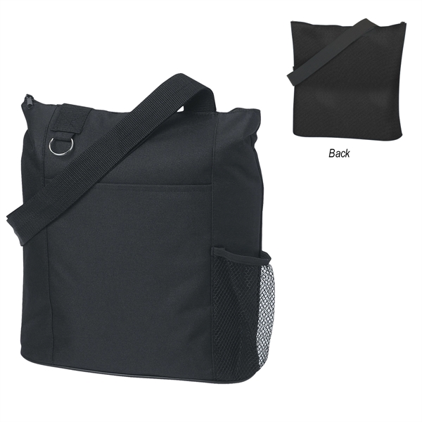 BLACK color option for Zipper Tote Bag
