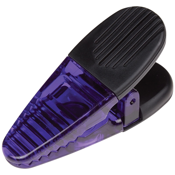 PURPLE WITH BLACK color option for Alligator Clip