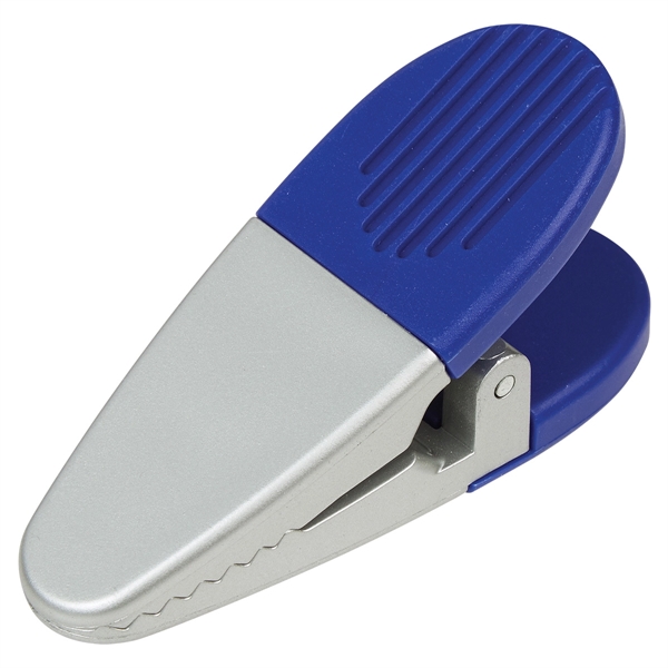 SILVER WITH ROYAL BLUE color option for Alligator Clip