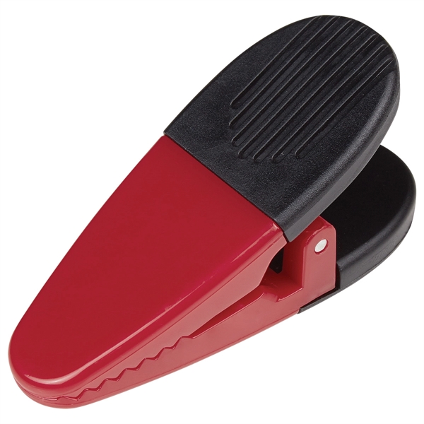 SOLID RED WITH BLACK color option for Alligator Clip