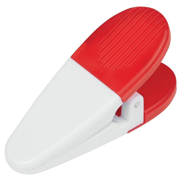 WHITE WITH RED color option for Alligator Clip