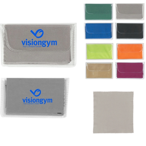 Photo of Customizable Microfiber Cleaning Cloth With Case