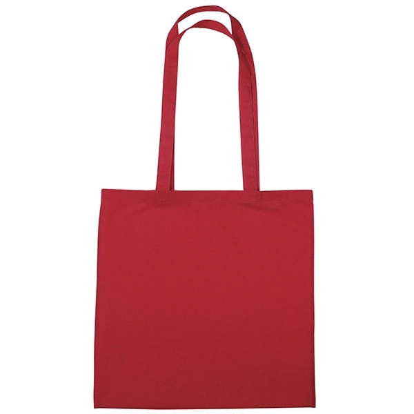 Red color option for Customizable Convenient 100% Cotton Tote Bag