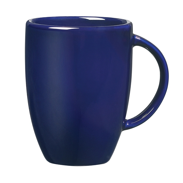 Cobalt Blue color option for Handy 12 Oz. Ceramic Mug For Travel