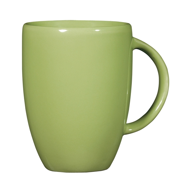 LIME color option for Handy 12 Oz. Ceramic Mug For Travel