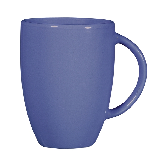 Ocean Blue color option for Handy 12 Oz. Ceramic Mug For Travel