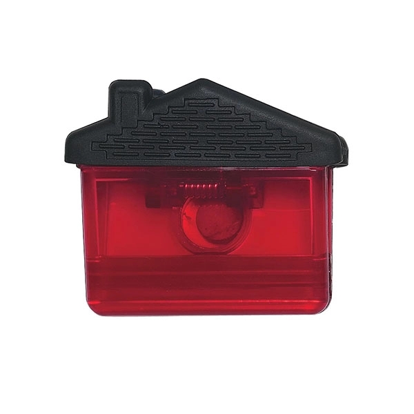 TRANSLUCENT RED color option for Magnetic House Shape Clip