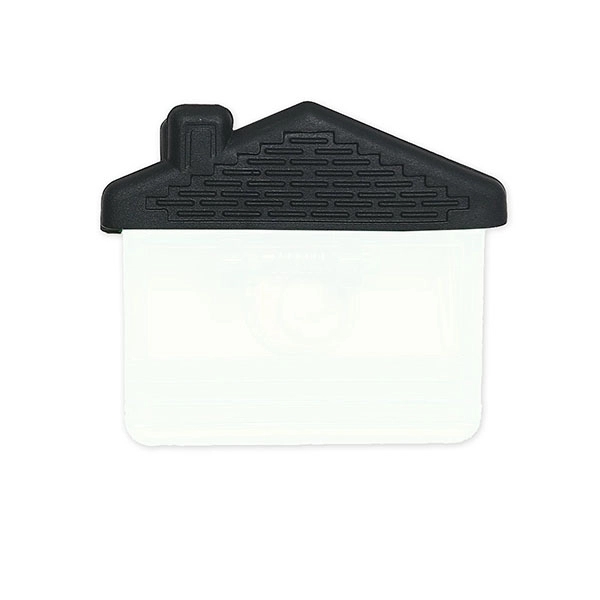 WHITE WITH BLACK color option for Magnetic House Shape Clip