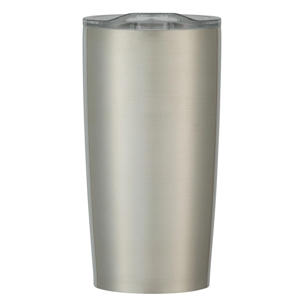 SILVER WITH CLEAR color option for 20 Oz. Rocky Tumbler
