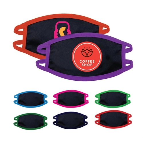 Main photo of Youth 3 Ply Full Color Polyester Face Mask