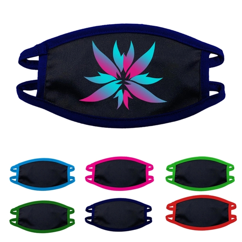 Main photo of Youth 2 Ply Full Color Polyester Face Mask