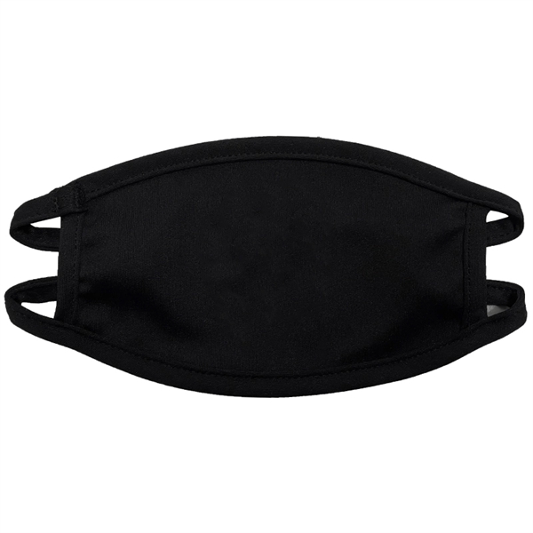 Black color option for 100% Youth Cotton Fabric Face Mask