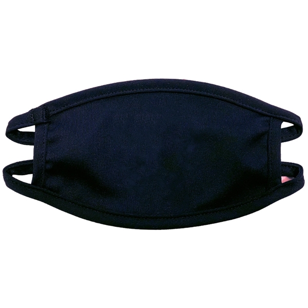 Navy Blue color option for 100% Youth Cotton Fabric Face Mask