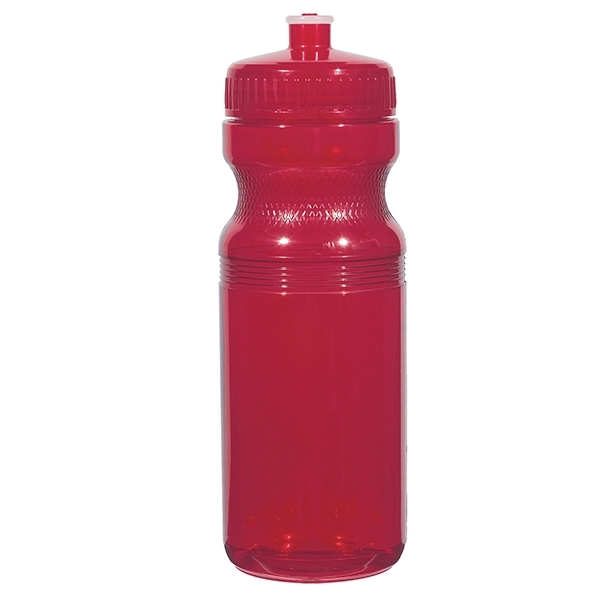 Red color option for 24 Oz. Translucent Sports Bottle