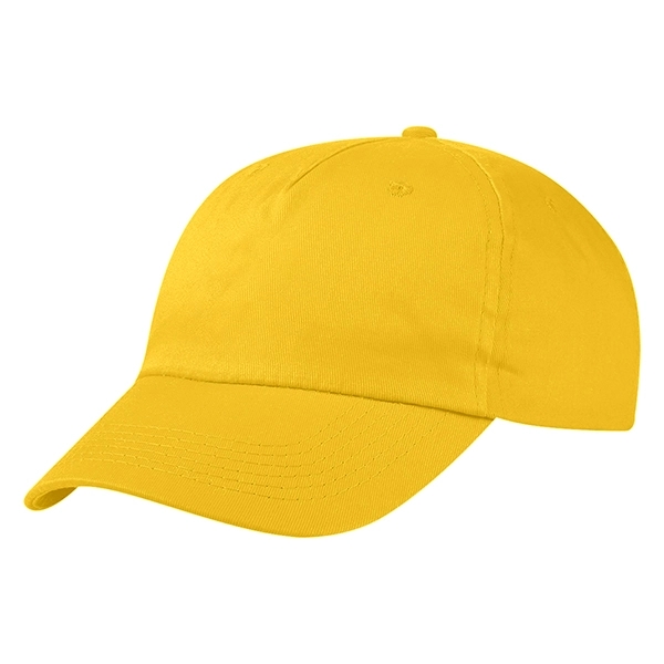 Athletic Gold color option for 100% Cotton Stadium Cap