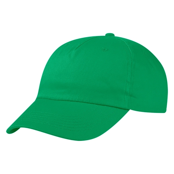 Kelly Green color option for 100% Cotton Stadium Cap