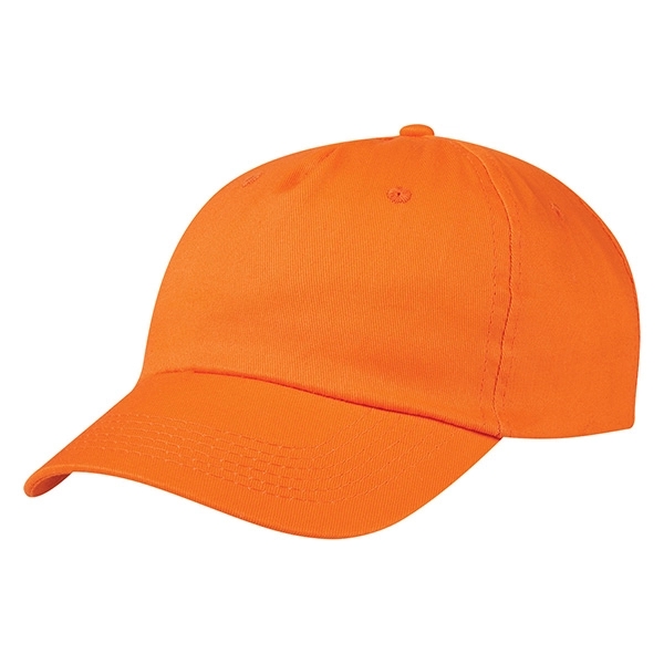 Orange color option for 100% Cotton Stadium Cap