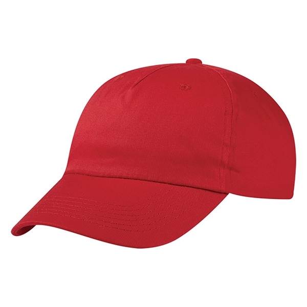 Red color option for 100% Cotton Stadium Cap