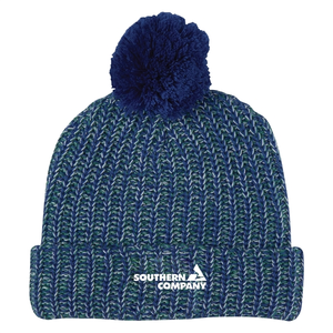 Photo of Leatherette Pom Beanie
