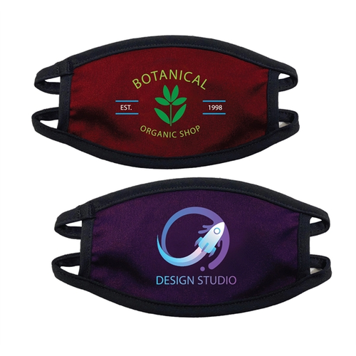 Main photo of Youth 50/50 Polyester Cotton Sublimation Face Mask